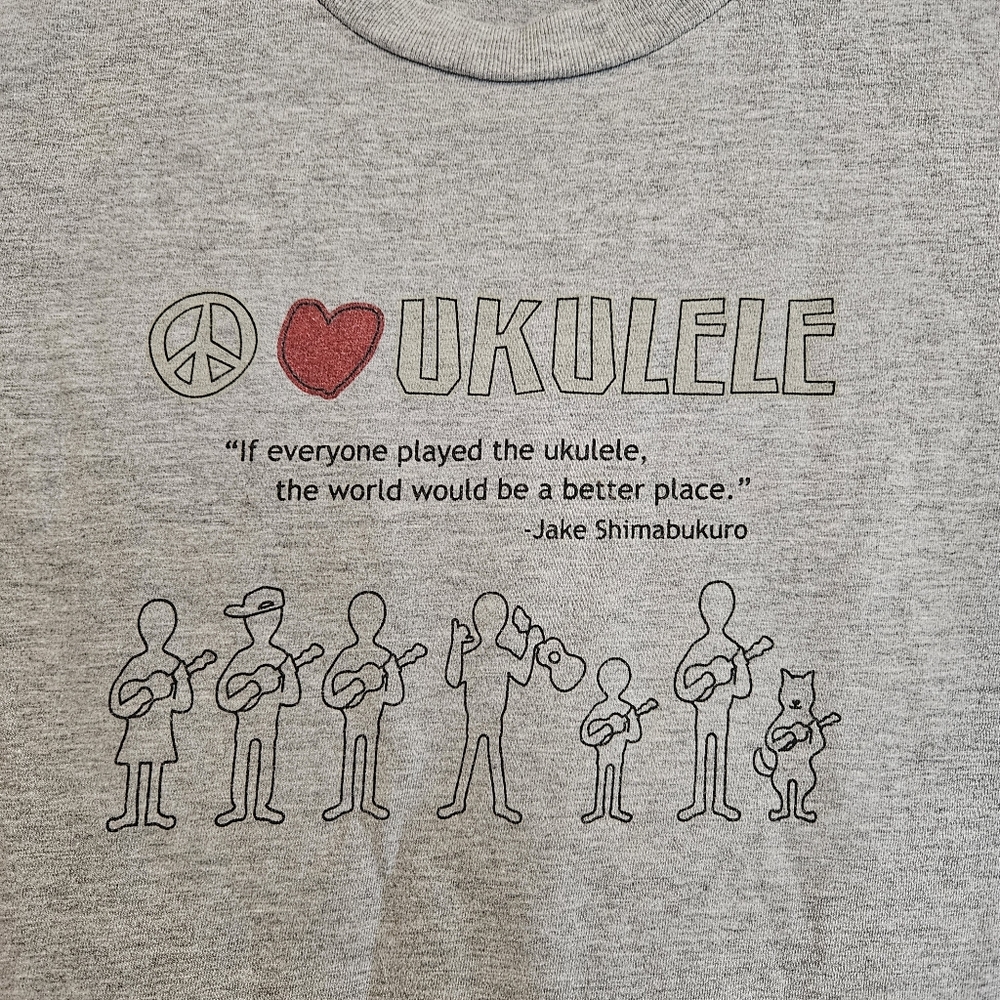 Love Ukulele Graphic T-Shirt